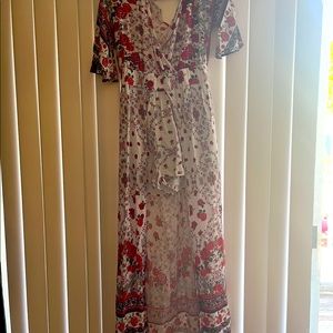 Multicolor floral romper